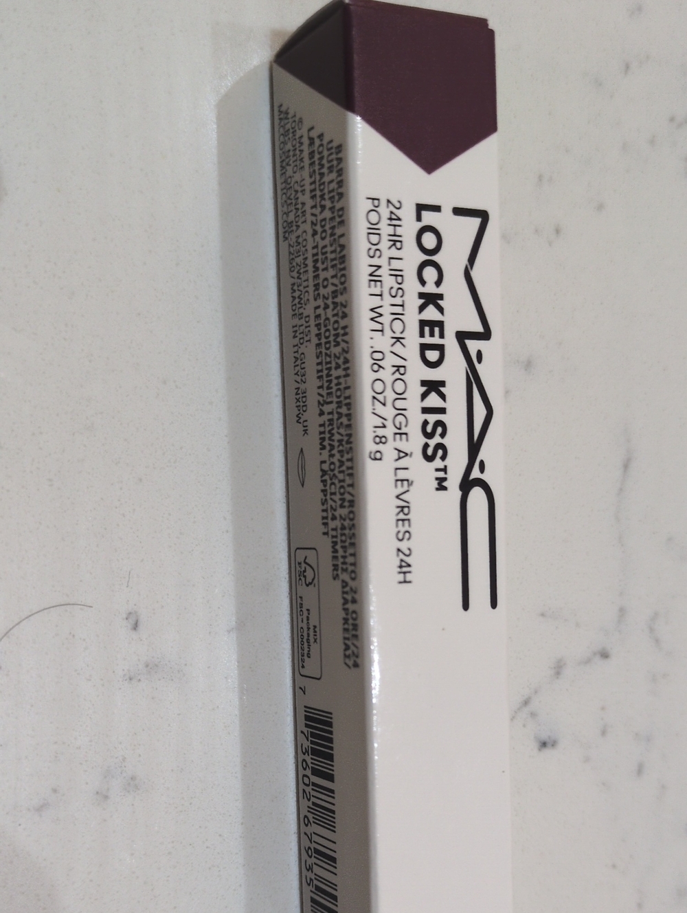 MAC Cosmetics Locked Kiss Lipstick - Plum / New In Box
